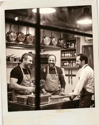 L'équipe en cuisine